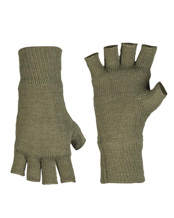 Guanti mil-tec uomini uomini caldi senza dito thinsulate ™ fodera inverno oliva inverno