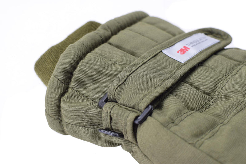Guanti mil-tec uomini warthinsulate ™ fodera oliva verde inverno da uomo tattico