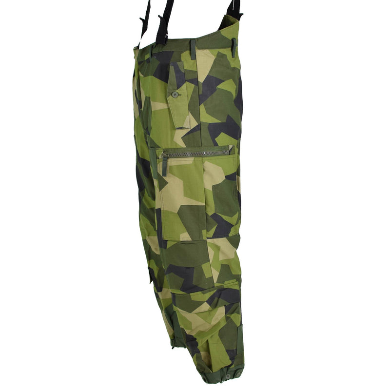 Pantaloni navali di petroliera termica svedese originali m90 Splinter camuflage bdu pantaloni nuovi