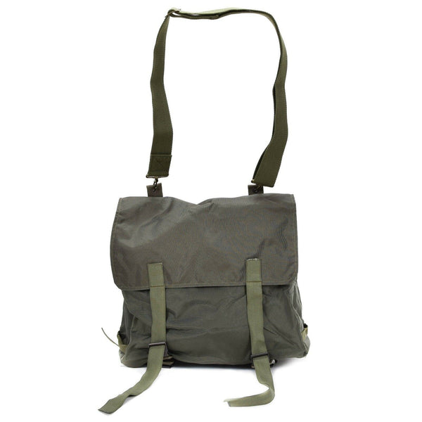 Borsa di emissione militare originale dell'esercito austriaco da giorno dell'esercito haversack olive