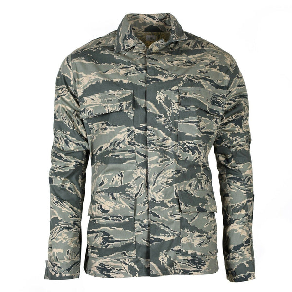 Original US Army Airforce Af Jacket Abu Stripe Tiger Camo Nuovo