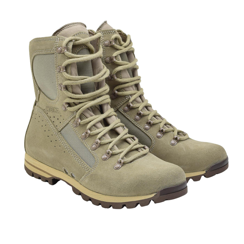 Stivali in pelle Khaki originali Germania Stivali di suola antistatica leggera Nuovi