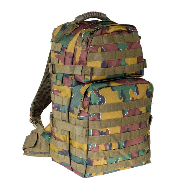 A.Blochl US Assault Tactical 40 litri Daypack TIPO MOLLE Tipo di spuntatore belga mimetica