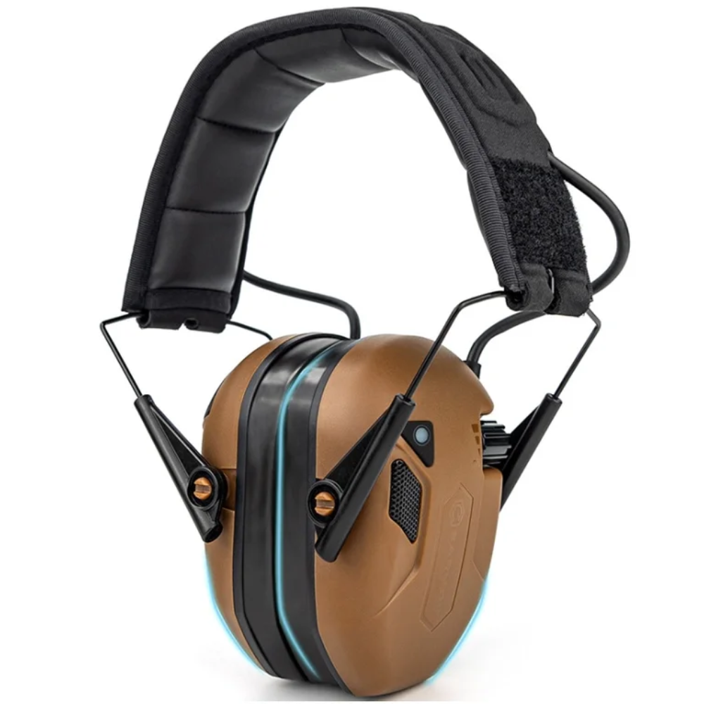 Protezione acustica elettronica EARMOR M300T Bluetooth 22dB NRR Coyote Brown