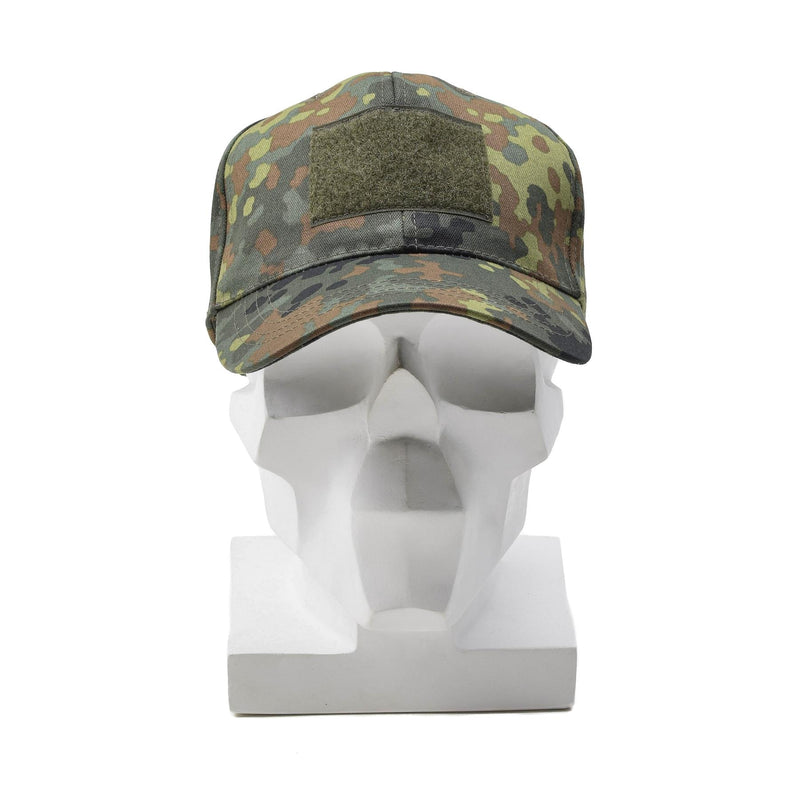 Leo Kohler Military Field Baseball Cap BW Flecktarn mimetico CAP CAPPETO VISTO