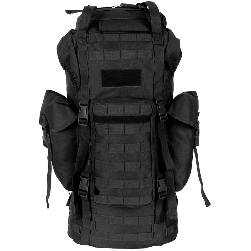 MFH Brand Army BW Combat Tactical MOLLE 65L BASSO DI ASSO DI ALLUMINO NUOVO