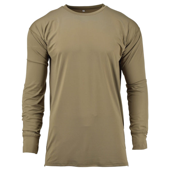 Autentico esercito britannico MTP MTP Undershirt Sumero militare marrone nuovo