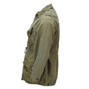 Giacca da campo originale dell'esercito canadese in cotone militare in eccedenza verde oliva