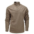 Canottiera termica da combattimento originale British Army PCS con mezza zip oliva chiaro