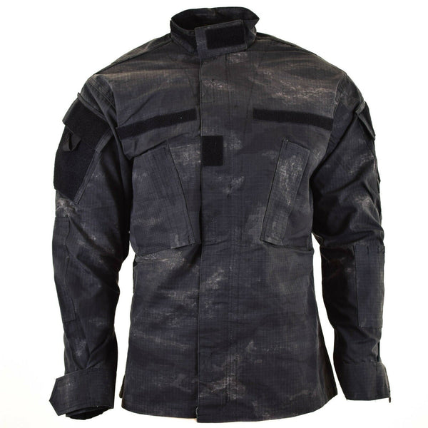 Giacca da combattimento in stile statunitense militare dell'esercito di marchio ACU RIPSTOP GRIGIO CAMA Field Uniform