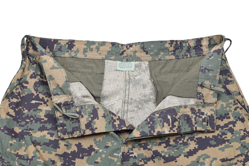 Mil-Tec Brand U.S. Army Style Digital Woodland Cami Pants Pantaloni di truppe da campo