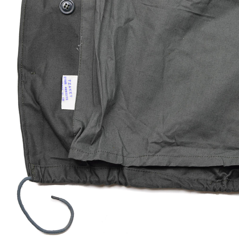 Autentico esercito greco M65 giacca sfodera l'uniforme da lavoro grigio surplus militare nuovo