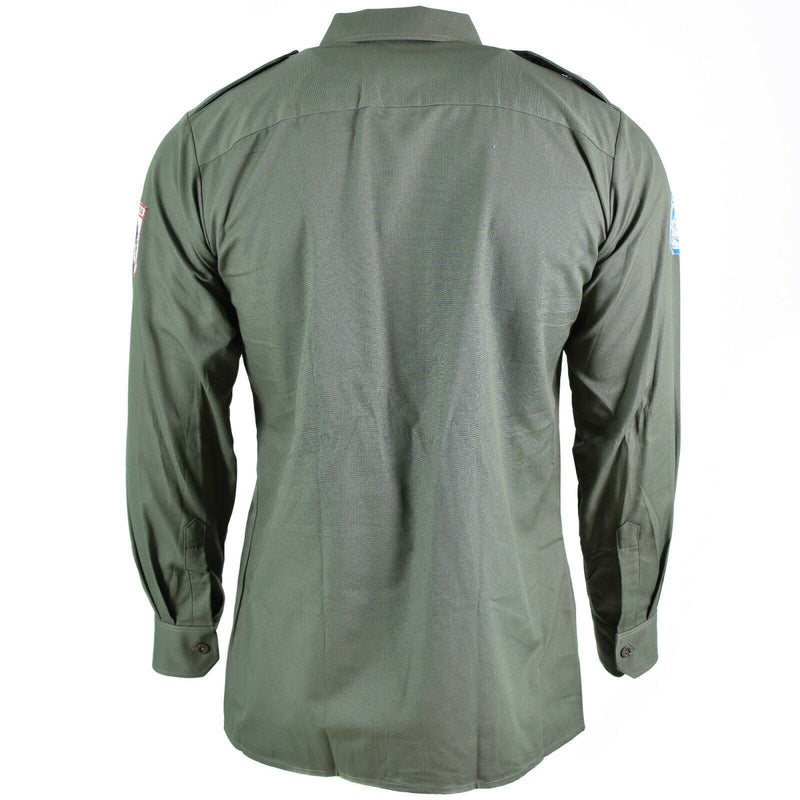 Guida camicia dell'esercito austriaco Od Olive Combatti Milit