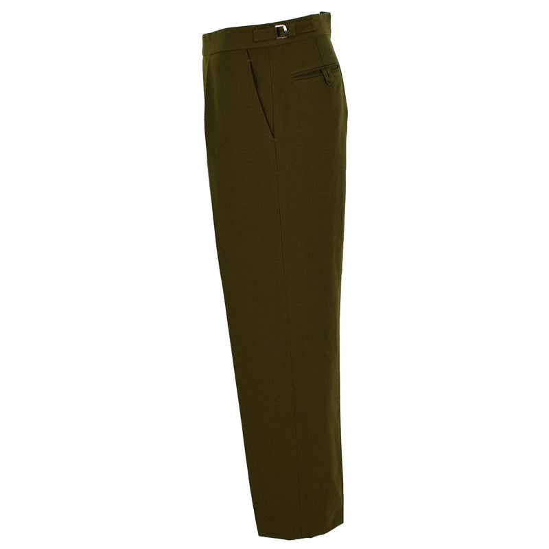 Pantaloni ufficiali dell'esercito britannico originale Pantaloni OD Parade Pantaloni militari