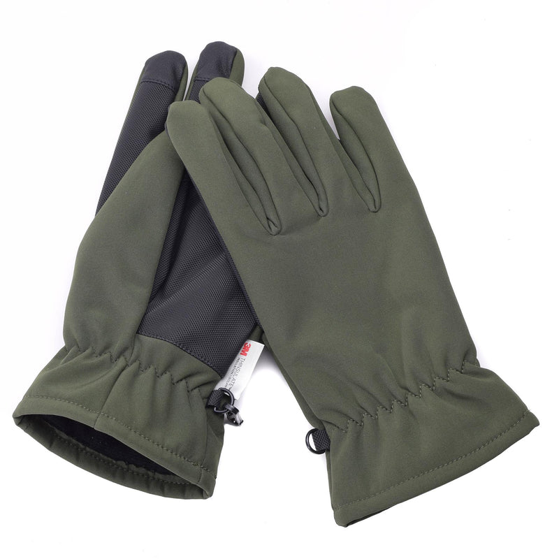 Guanti Mil-TEC SoftShell Thinsulate ™ rivestimento olivo inverno maschi OD Green militare