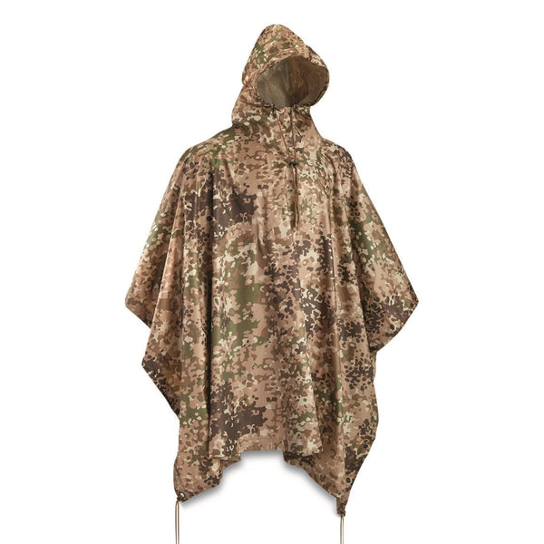 MIL-TEC Brand Army Style Poncho RIPSTOP ARID FLECTERN IN MAGLIO IMPERATURA LIGHTRA