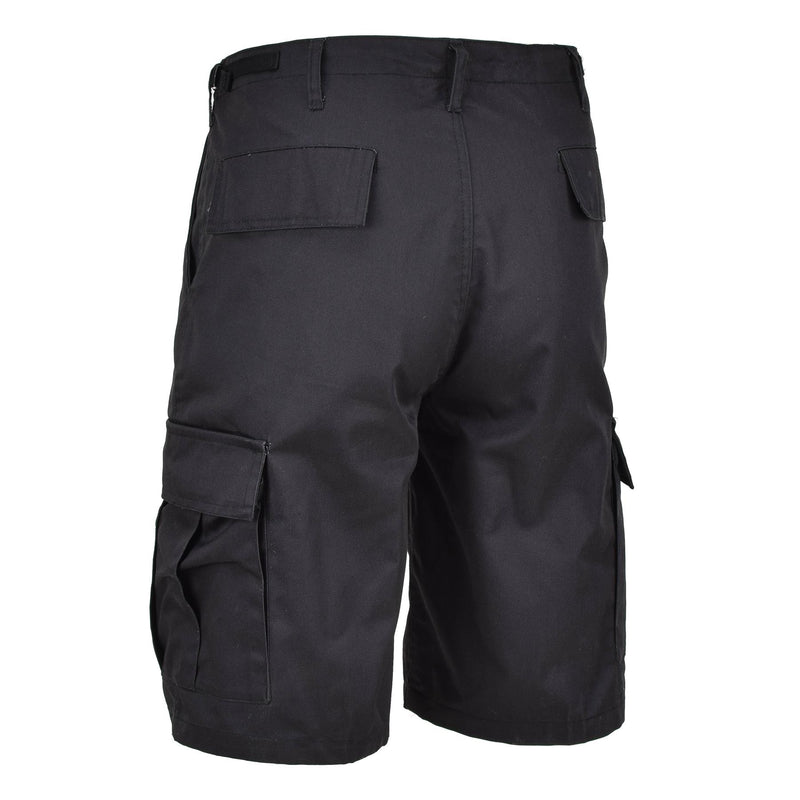 Truppe di stile militare del marchio Mil-Tec Bermuda Combatti Shorts Army Shorts Black