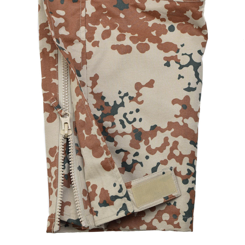 Original Danish Army M84 Desert Camo Impianti impermeabili pantaloni da campo Nuovi