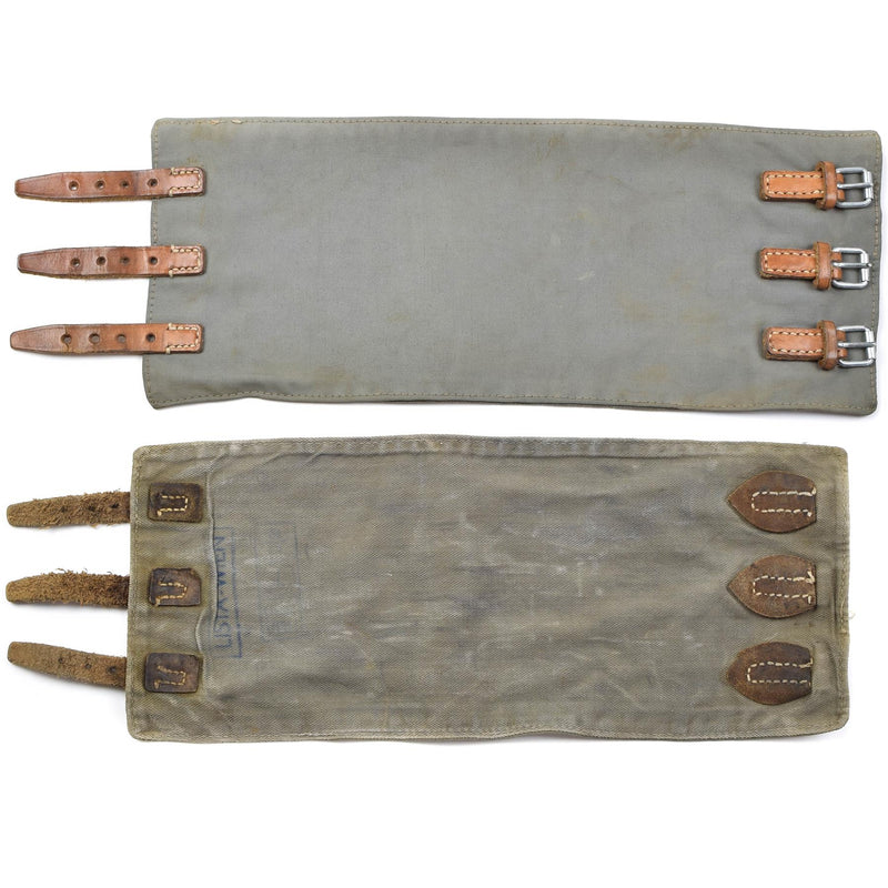 Ghette di gambe M58 dell'esercito austriaco originale. Gigoter in surplus militare vintage