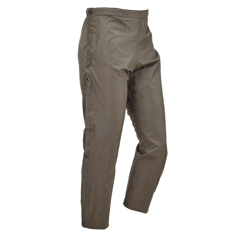 Serviri aria militari italiani italiani pantaloni pioggia pantaloni foderati impermeabili od new