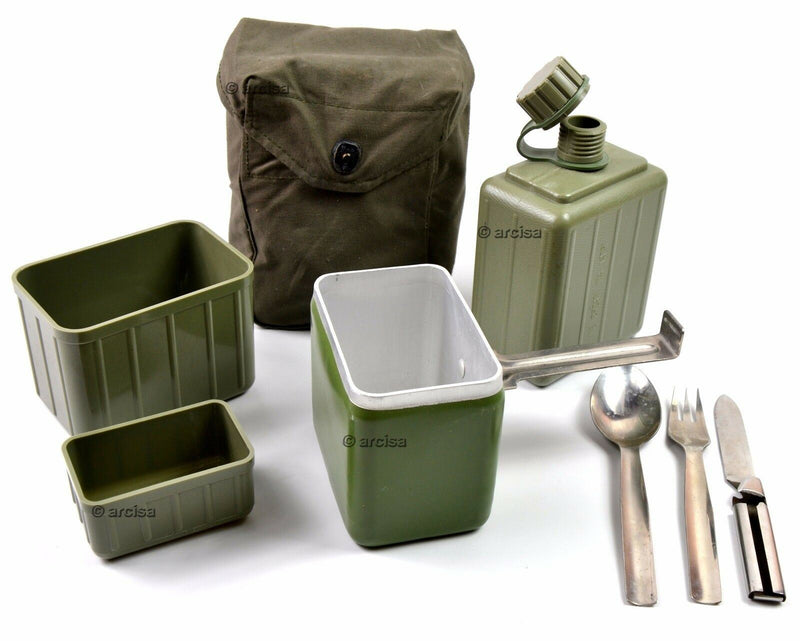 Kit di pasticcio jugoslavo originale. Kit di pasticcio militare dell'esercito Cinteco di mensa