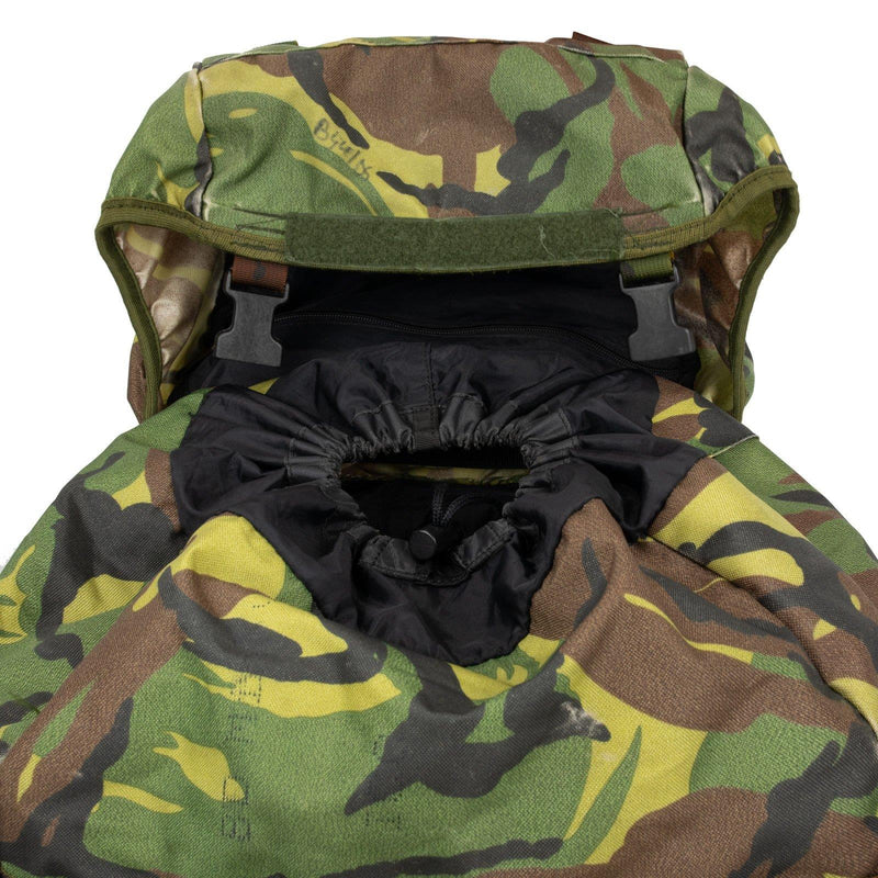 Genuino zaino dell'esercito olandese DPM Backpack da combattimento in bosco 60L Daypack tattico
