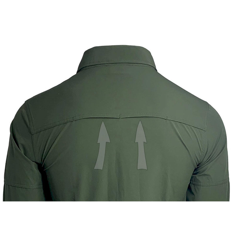 Camicia militare a maniche lunghe texar Slip Dureble Classic Shirts Classic Army