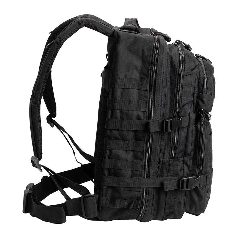 MIL-TEC U.S. ASSALT 36L Backpack Trekking Trekking Hescuking Outdoor Daypack nero