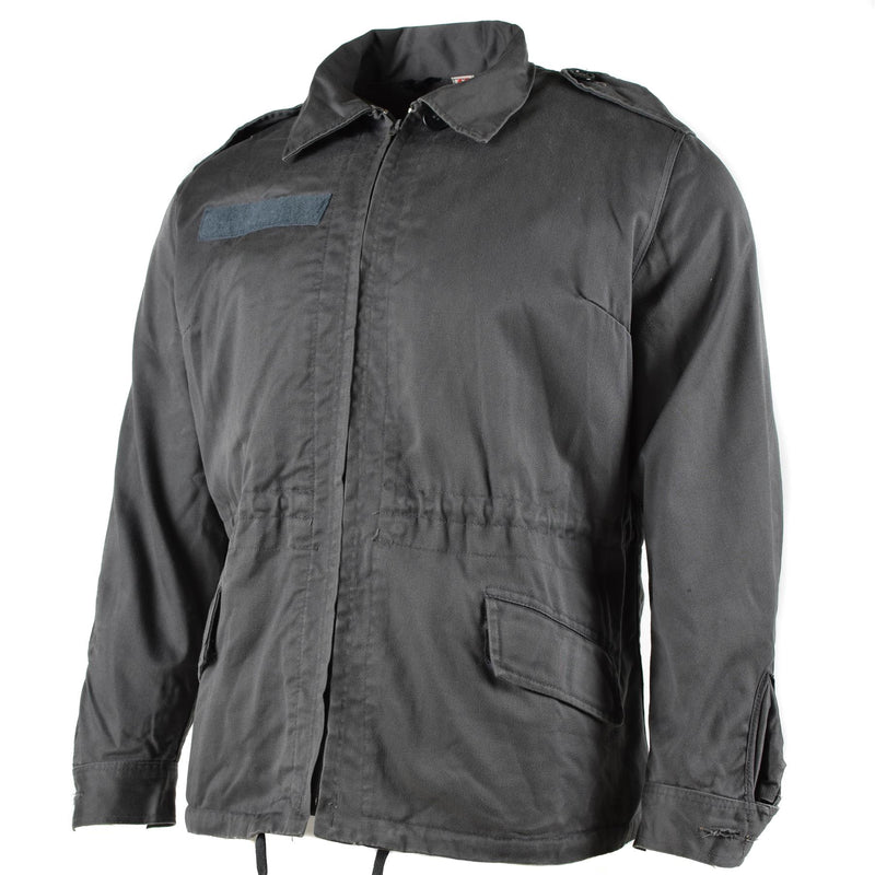 Giacca dell'esercito danese originale M71 Short taglio Danimarca surplus di campo grigio militare