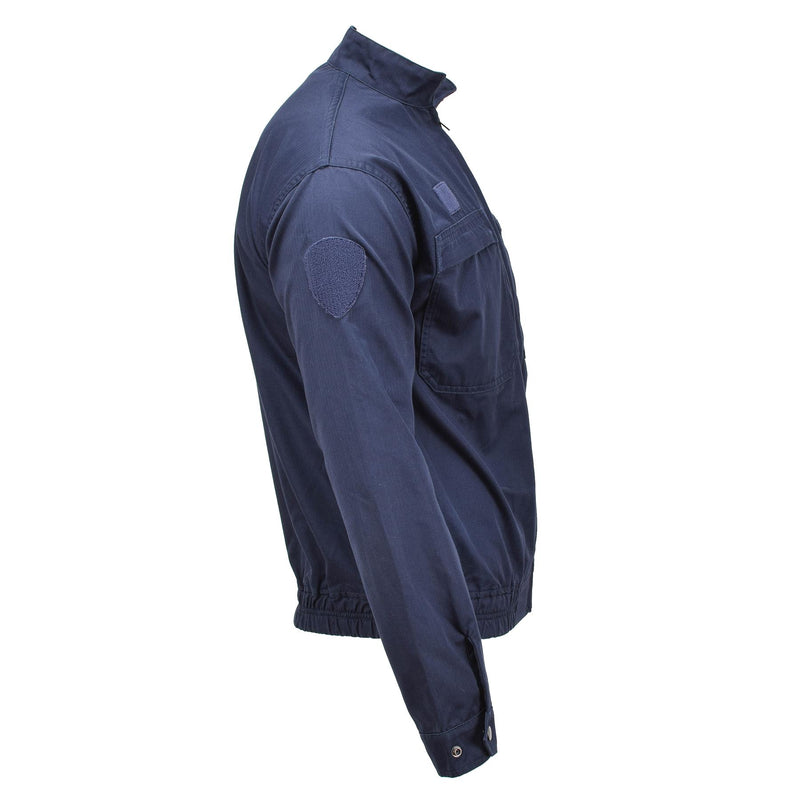 Guida vera elastica della giacca sportiva di polizia militare francese Shirt di abbigliamento sportivo blu