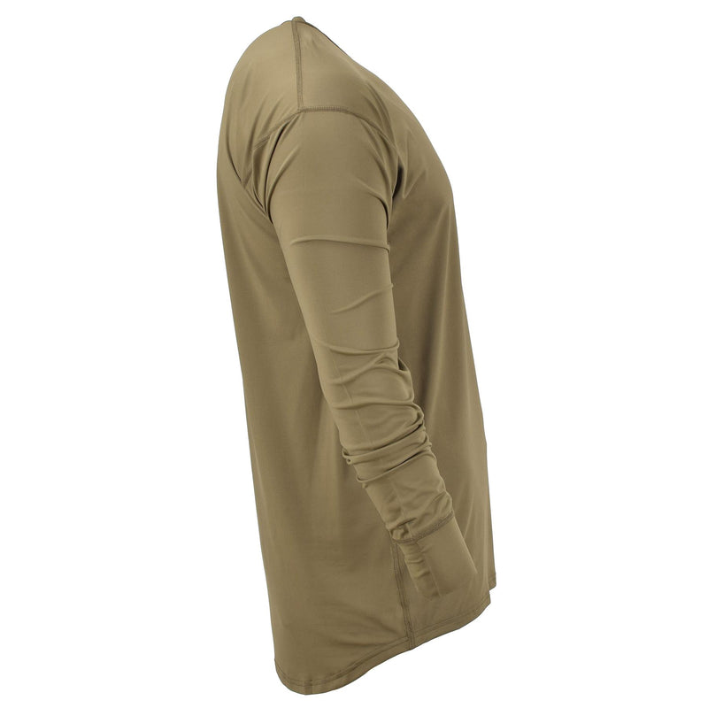 Autentico esercito britannico MTP MTP Undershirt Sumero militare marrone nuovo