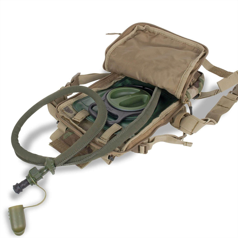 A.Blochl TF2 Pacchetto di idratazione Trekking MTP Camo Acqua Borsa da 1,5 Lili di tipo MOLLE