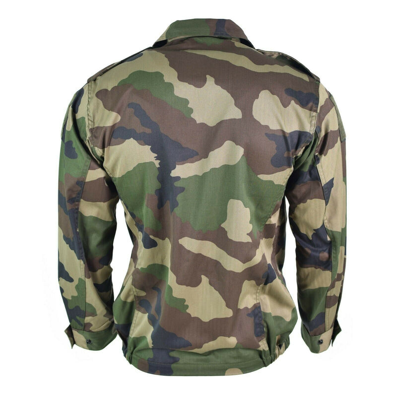 Autentico esercito francese f2 giacca da combattimento affaticamento ce cime.