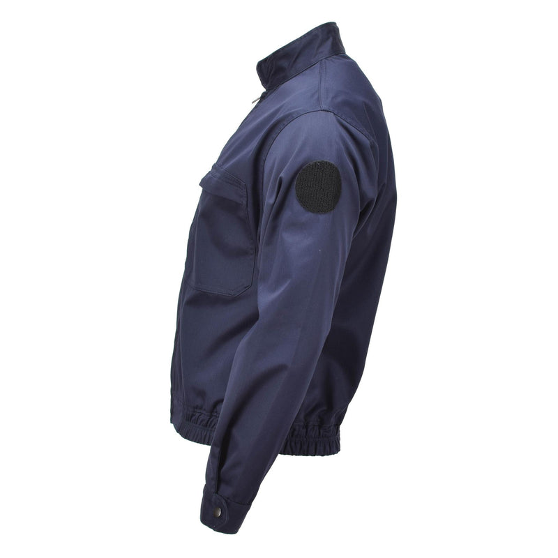 Guida vera e propria giacca di polizia militare francese Blu Solid RIPSTOP MP Shirts Nuovi
