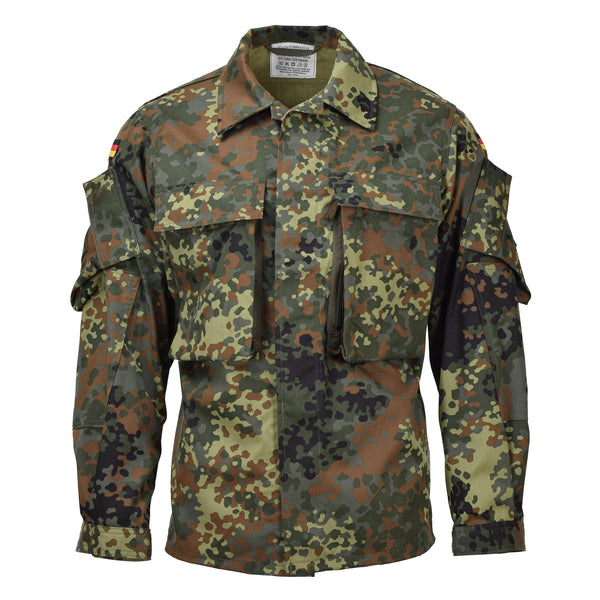 Leo Kohler Combat militare Flecktarn camo tattico camicie forze dell'esercito truppe