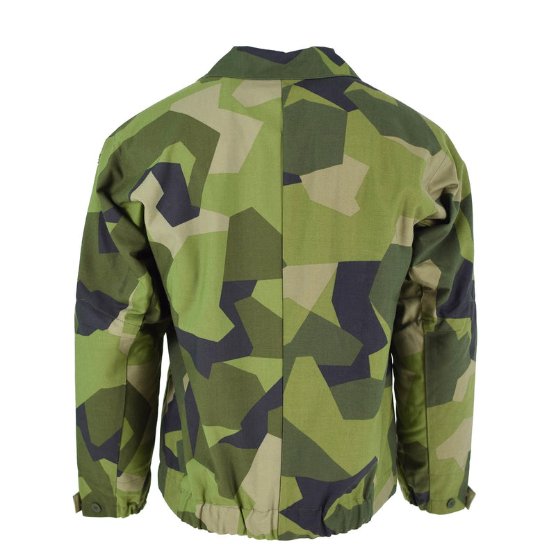 Originale Swedish Army M90 Giacca Splinter Splinter Campo da combattimento da combattimento Nuovo
