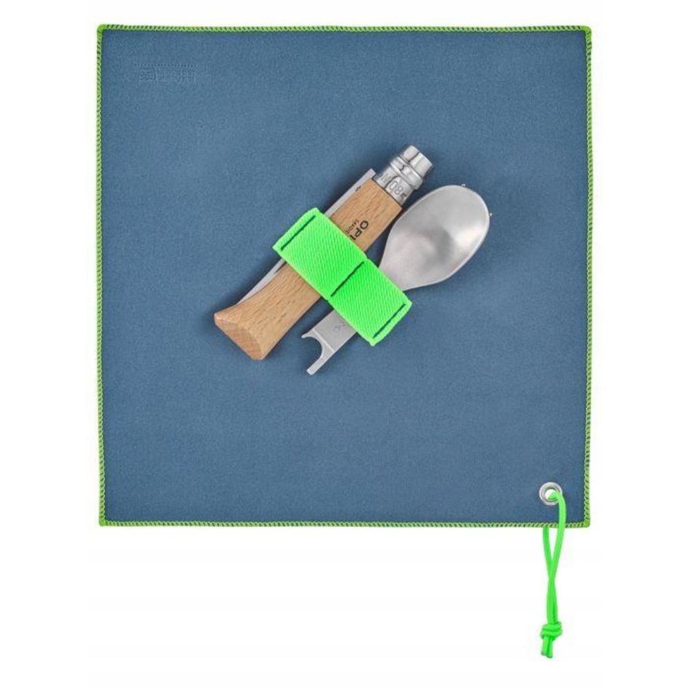 Opinel Picnic+ N°08 Set Posate Coltello Pieghevole Cucchiaio Forchetta Camping Faggio