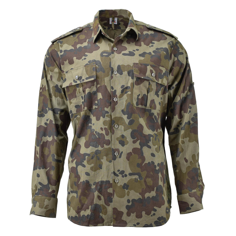 Camicie militari rumene originali uniforme da campo leggero M94 MAZAIC CAMO
