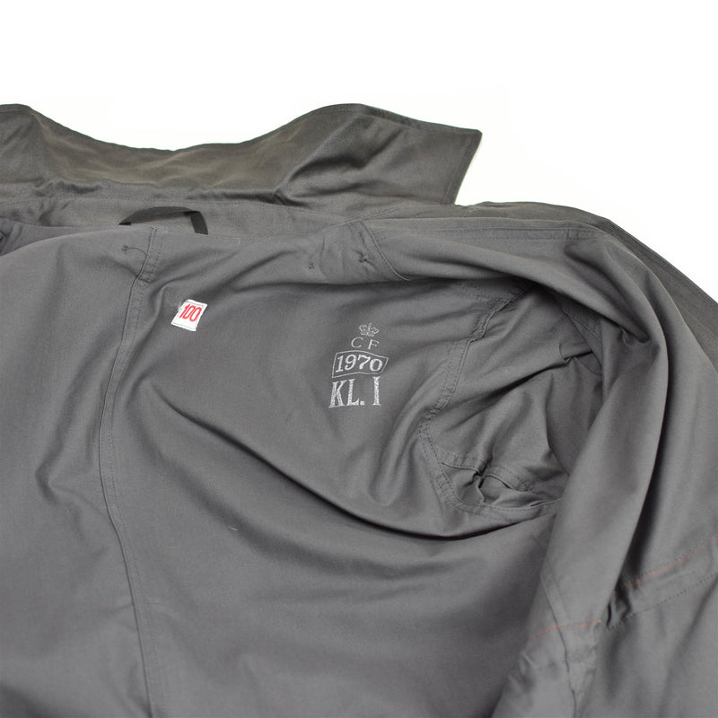 Cappotto di combattimento dell'esercito danese originale M71 Danimarca giacca di difesa civile militare Nuova