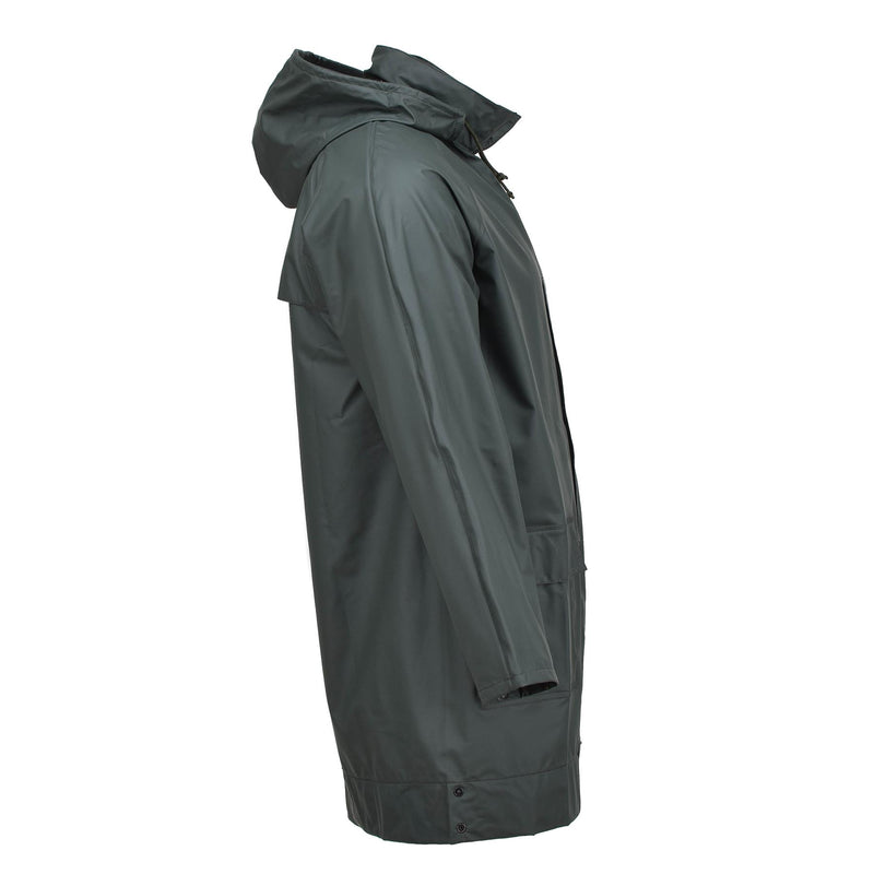 Giacca piovosa dell'esercito belga Belga Waterproof Weather Wet Lightweight Olive Nuovo