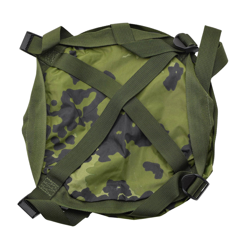Borsa di compressione militare danese originale M84 CAMO PU rivestito Nuovo leggero