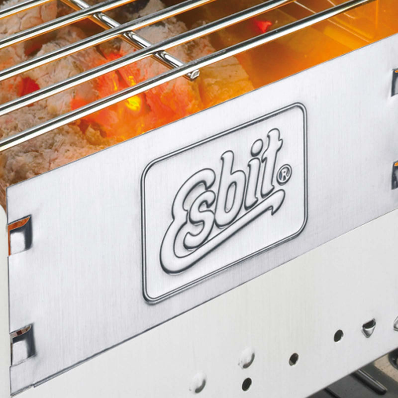 ESBITT Brand BBQ Charcoal Grill Grill Fold-Away Set di cottura da picnic compatto