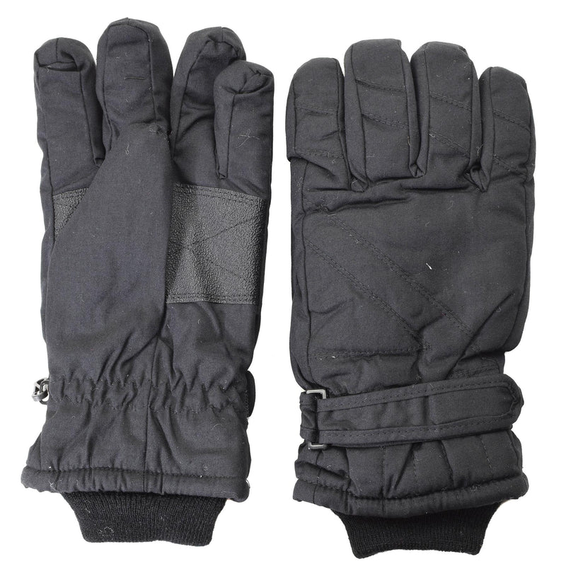 Guanti mil-tec uomini caldo thinsulate ™ fodera inverno nero ingranaggio tattico