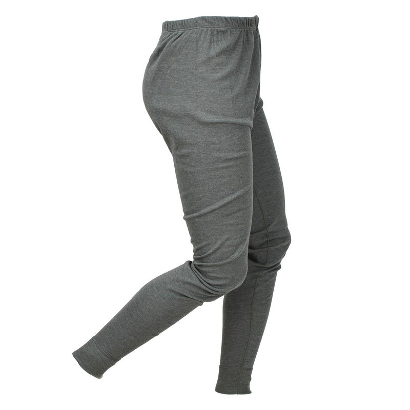 Underpants militari belgi originali Pantaloni della maglia di oliva termica Fiamma resistono a nuovo