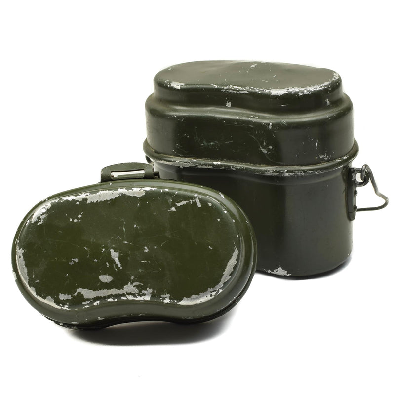 Guido kit di pasticcio dell'esercito ungherese. Set 2 pc per bowler militare in alluminio