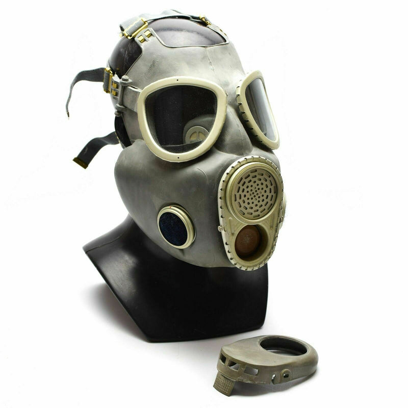 Maschera per gas militare polacco MP-4 Menolino Respiratorio Grey Olive grigio OD NUOVO