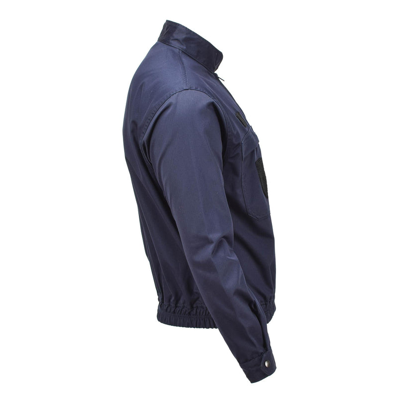 Guida vera e propria giacca di polizia militare francese Blu Solid RIPSTOP MP Shirts Nuovi