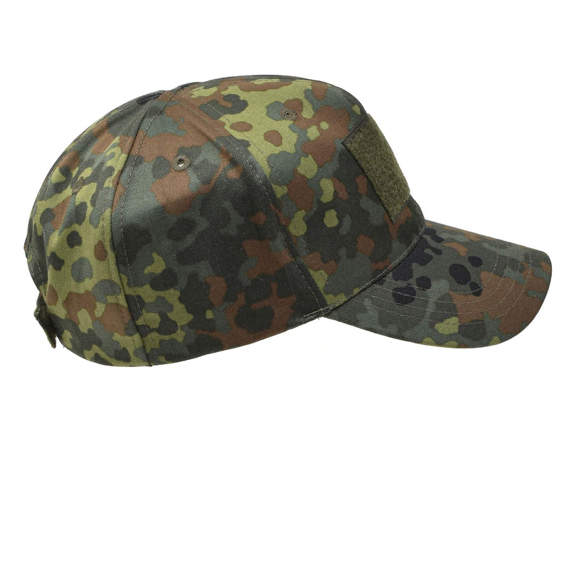 Leo Kohler Military Field Baseball Cap BW Flecktarn mimetico CAP CAPPETO VISTO