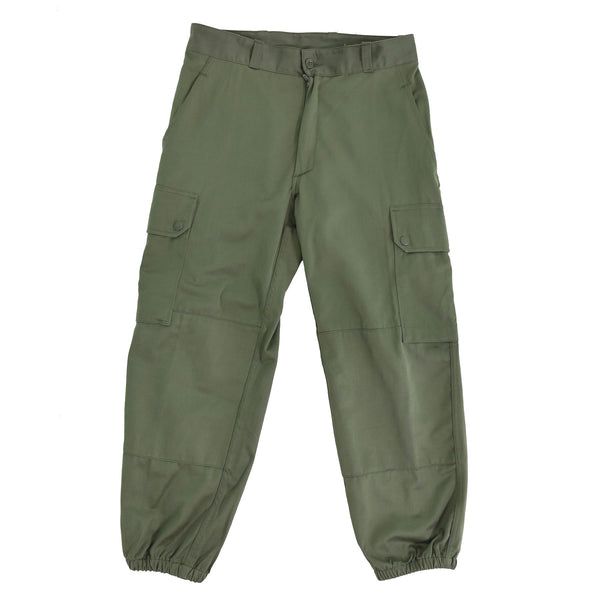 Pantaloni dell'esercito francese originali Field Troopds Military Green Bdu pantaloni surplus Nuovo