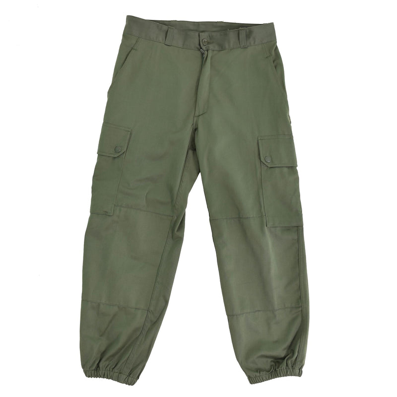 Pantaloni dell'esercito francese originali Field Troopds Military Green Bdu pantaloni surplus Nuovo